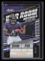 2023 Absolute War Room Materials Gold 42 Zay Flowers Rookie Patch 4/99
