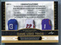 2024 Leaf ITG Used Memorabilia Trios Paul George Butler Booker Triple Jersey /40