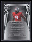 2023 Leaf Trinity Black Silver bazh1 Zach Harrison Rookie Auto 1/1