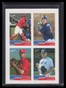 2004 Bazooka 4 on 1 Sticker 40 Stauffer Knott Hawksworth Yadier Molina RC 154542