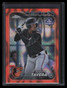 2024 Topps Pro Debut Chrome Orange Lava Refractor Braylin Tavera Rookie 1/25
