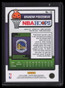 2023-24 Hoops Haunted Hoops Holo Webs 15 Brandin Podziemski Rookie