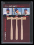 2003 Flair Greats Rack Classics Trios Agee Grote Harrelson Triple Bat 159/300