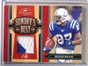 2009 Donruss Classics Reggie Wayne Sunday's Best Jersey Patch Prime #D6/50