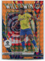 2021-22 Panini Mosaic La Liga Will to Win Orange Fluorescent Choco Lozano 11/25