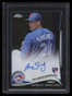 2014 Topps Chrome Autographs Black Refractor AS Aaron Sanchez Rookie Auto 74/100