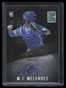 2022 Panini Capstone Autographs Holo Silver 8 M. J. Melendez Rookie Auto 38/99