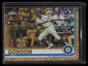 2019 Topps Chrome Gold Wave Refractor 196 Dee Gordon 19/50