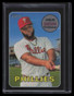 2018 Topps Heritage Chrome Black Refractor thc711 Carlos Santana 69/69