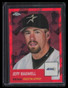 2022 Topps Chrome Platinum Red Atomic Refractor 249 Jeff Bagwell 33/100