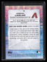 2021 Bowman's Best Gold Lava Refractor 39 Jordan Lawlar Rookie 46/75