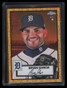2021 Topps Chrome Platinum Orange Yellow 70th Refractor Bryan Garcia RC 10/25