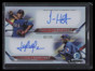 2019 Bowman Chrome Autographs Martinez Jonathan Hernandez Rookie Dual Auto 2/25