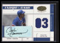 2003 Leaf Certified Fabric of the Game Autographs Andre Dawson Jersey Auto 2/5 ID: 148647