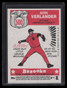 2008 Topps Heritage 500 Justin Verlander AS SP News All-Star Selection 139273