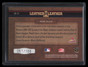 2004 Leather and Lumber Leather in Leather Silver 21 Albert Pujols 57/100