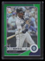 2023 Topps Big League Wrapper Redemption Green Foil wr43 Julio Rodriguez 13/99