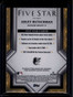 2023 Topps Five Star Autographs FSAARUS Adley Rutschman Rookie Auto