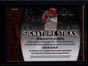 2024 Leaf Lumber Signature Sticks Gold ssjk1 John Kruk Bat Auto 1/1
