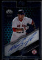 2020 Topps Chrome Black Autographs Green Refractor Nomar Garciaparra Auto 47/99