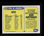 1987 Topps Tiffany 606 Don Mattingly AS TM All-Star Team
