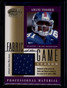 2001 Leaf Certified Materials Fabric of the Game 112sn Amani Toomer Jersey 18/91