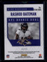 2021 Panini Phoenix Rookie Autographs Blue Rashod Bateman RC Dual Patch Auto /25