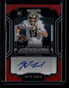2025 Panini Prizm Draft Picks Autographs Red 7 Riley Leonard Rookie Auto 22/100