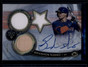 2019 Topps Triple Threads RFPARBN Brandon Nimmo Triple Bat Jersey Auto 93/99