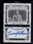 2020-21 Panini National Treasures Archives Ink 36 Lenny Wilkens Auto 12/49