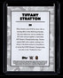 2025 Topps WWE x Bape Yellow Camo Foil 23 Tiffany Stratton 75/99