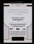 2024 Topps Definitive Collection Autograph Relic Anthony Rizzo Jersey Auto 17/40 ID: 180756