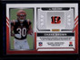 2023 Panini Obsidian Rookie Ink Purple 34 Chase Brown RC Dual Jersey Auto 70/75 ID: 180861