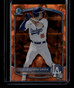 2025 Bowman Chrome Draft Sapphire Orange Refractor bdc11 Mike Sirota Rookie 4/25 ID: 180895