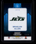 2024 Totally Certified Metropolis Mirror Platinum Gold Braelon Allen Rookie 2/10 ID: 180966