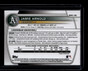 2025 Bowman Chrome Draft Etched in Glass Variations bdc30 Jamie Arnold Rookie ID: 181003