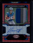 2025 Certified Freshman Fabric Signatures Red Isaac TeSlaa RC Patch Auto 96/99 ID: 181055