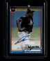 2026 Topps '91 Topps Autographs Black Foil 91adon Dontrelle Willis Auto 9/10 ID: 181110