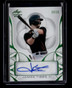 2024 Leaf Trinity Autographs Green bajt2 James Tibbs III Rookie Auto 23/25