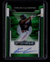 2025 Leaf Optichrome Green Shimmer bakc1 Kaelen Culpepper Rookie Auto 4/6