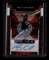 2025 Leaf Optichrome Orange Lazer babc1 Billy Carlson Rookie Auto 1/4