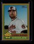 2025 Topps Heritage Chrome Gold Refractor 140 Corbin Burnes 34/50