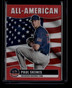 2026 USA Stars and Stripes Prizm All-American Prizms Red 15 Paul Skenes 196/199