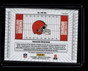 2025 Donruss Optic Hash Marks 19 Mason Graham Rookie Auto