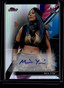 2021 Finest WWE Autographs RARE Mia Yim Auto