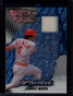 2025 Leaf Optichrome Battle Worn Blue Shimmer bwjb1 Johnny Bench Jersey 7/7