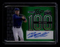 2023 Leaf Metal Top 100 Autographs Green Prismatic Matt Shaw Rookie Auto 1/5