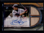 2025 Topps Museum Signature Swatches SPDRADJ David Justice Dual Bat Auto 128/199