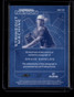 2025 Leaf Nation Strikeout Machine Autographs Blue David Shields RC Auto 1/7