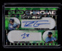 2025 Leaf Optichrome Duochrome Green Crystal Gillen Morgan Rookie Dual Auto 5/6
